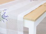 beige- violett Vorschau Tischläufer Lavendelblüten 70x35 #0R beige- violett