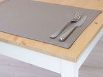 taupe Vorschau Platzdeckchen Casalinho 50x35 #0S taupe