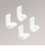weiß Vorschau SET Befestigungswinkel Exklusiv sensuna® Decomatic #1F weiß