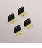 messingfarben Vorschau SET Befestigungswinkel Cosiflor #0L messingfarben
