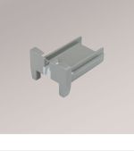 grau Vorschau Endstück für Schienenprofil sensuna® Decomatic #1F grau