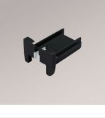 schwarz Vorschau Endstück für Schienenprofil sensuna® Decomatic #1F schwarz