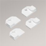 weiß Vorschau SET Flachträger sensuna® Decomatic #1F weiß