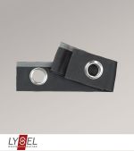 anthrazit Vorschau Ösenband 10cm #0Ew anthrazit