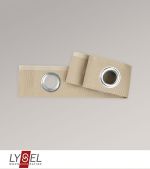 beige Vorschau Ösenband 6cm #0Ew beige