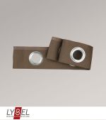 braun Vorschau Ösenband 6cm #0Ew braun