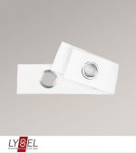 weiß Vorschau Ösenband 6cm #0Ew weiß