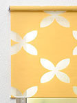 Doppelrollo Flowers 01.103 Fensteransicht