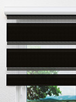 Simply Doppelrollo Halo 24.25d Fensteransicht