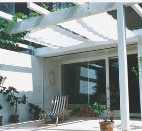 Planungshilfen für Pergola (Kassetten-Pergola) zur Beschattung