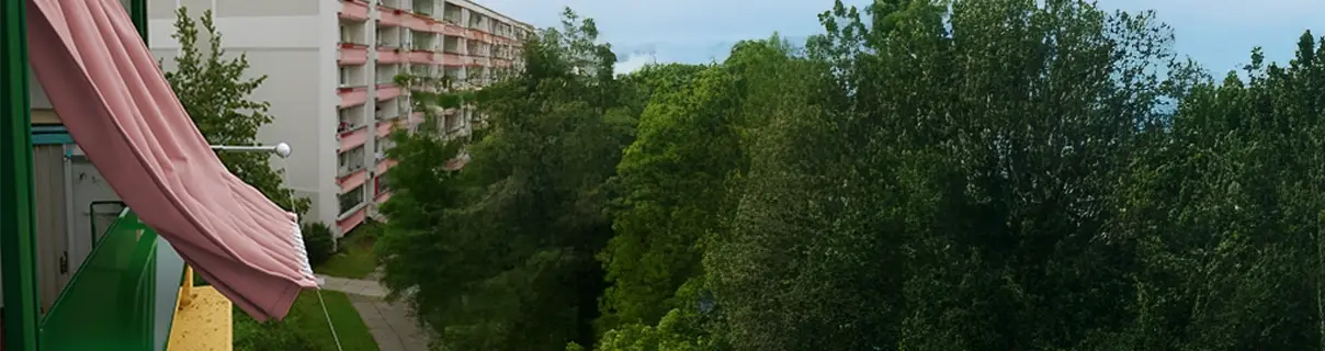 Seilspannmarkise aus PES