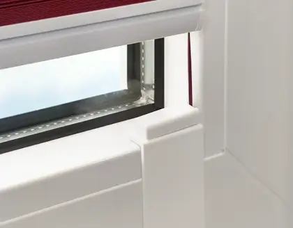Klebeplatten fr Kunststofffenster