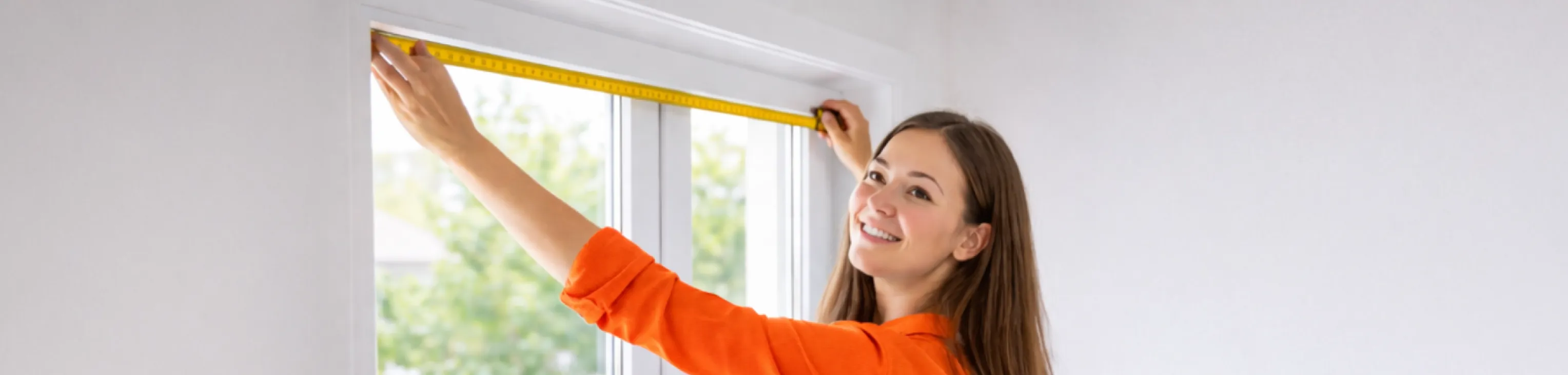 Plissee nach Maß mit ReSize Service Messfehler-Schutz absichern