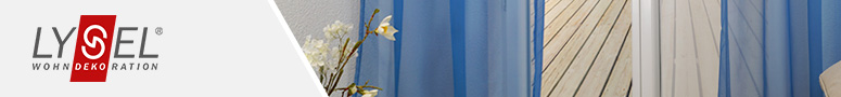 Gardinenschals ohne Muster aus dem Raumtextilienshop Gardinenschals uni ohne Muster