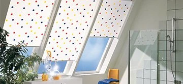 Sonnenschutz mit Dachfenster Rollo