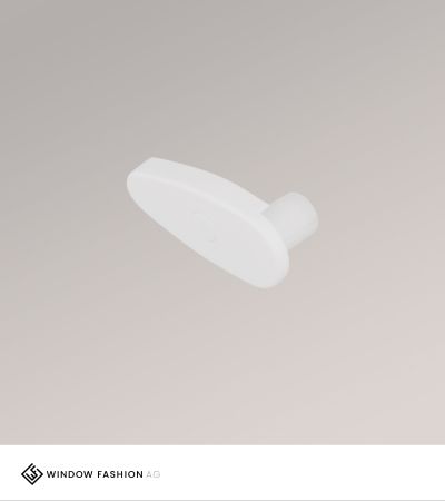 Doppelrollo Endkappe für Abschlussprofil Design
