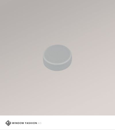 Doppelrollo Endkappe fr Abschlussprofil Rolle gro