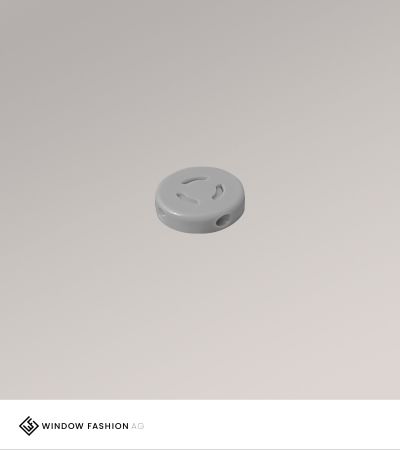 Doppelrollo Endkappe fr Abschlussprofil Seitenverspannung