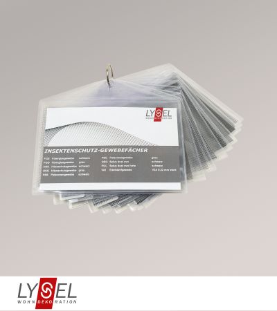 Lysel Outlet - Musterkarte Fliegengitter