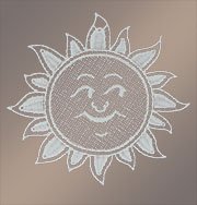 Fensterbilder Lachende Sonne