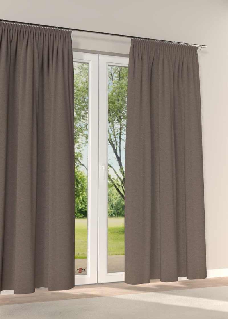 Dekoschal Lysel #2T Cabora in graubeige