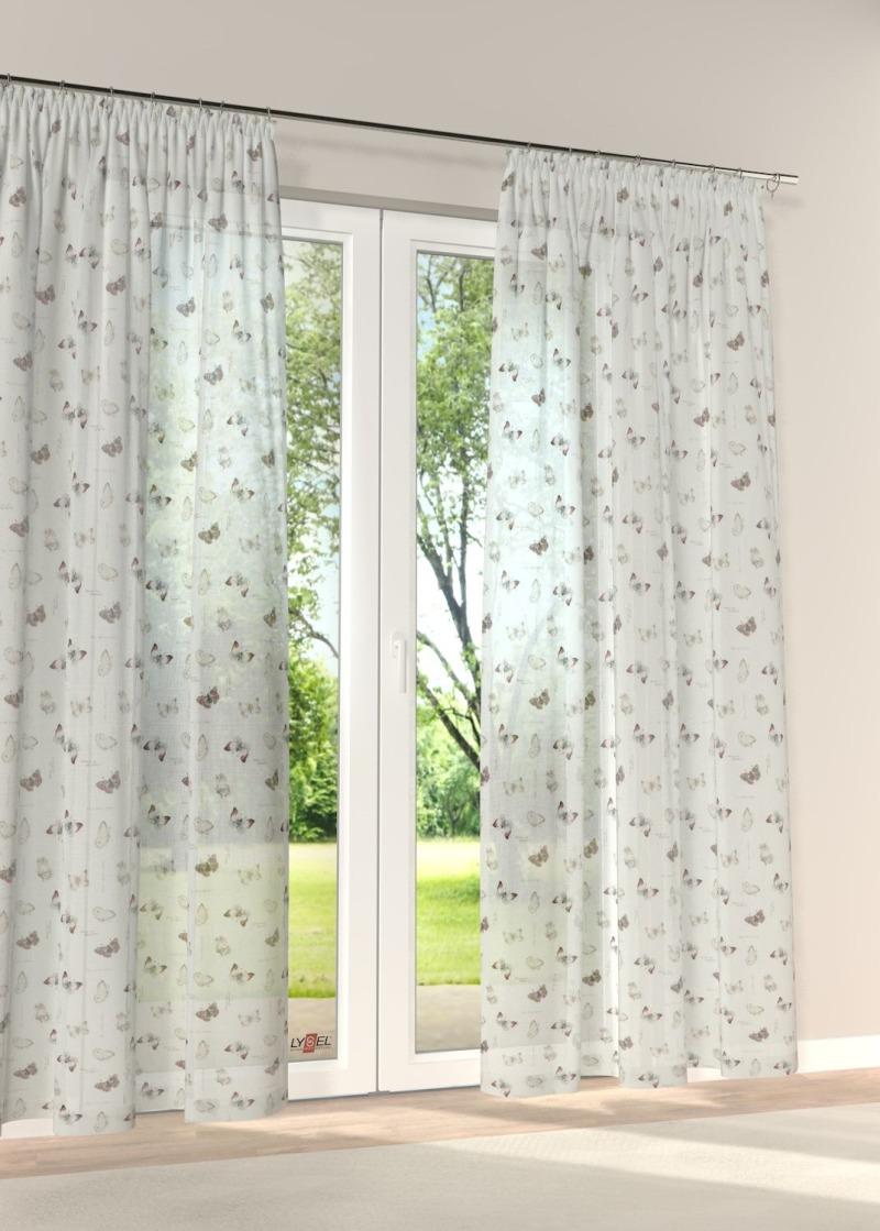 Dekoschal Lysel #2T Potosi in rosa-beige