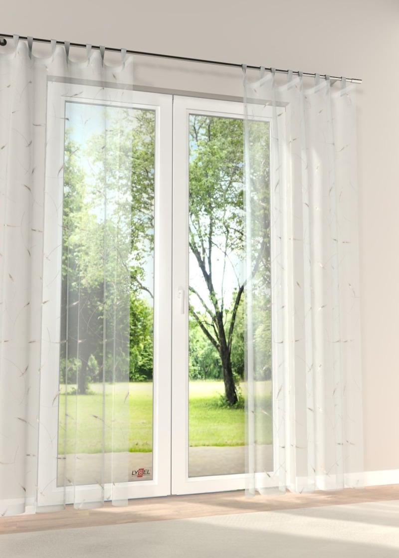 Schlaufenschal in beige