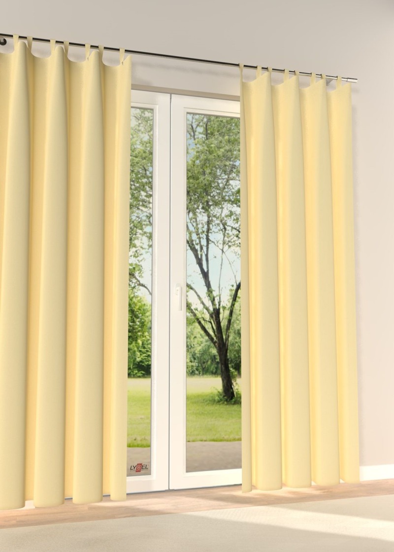 Schlaufenschal in beige