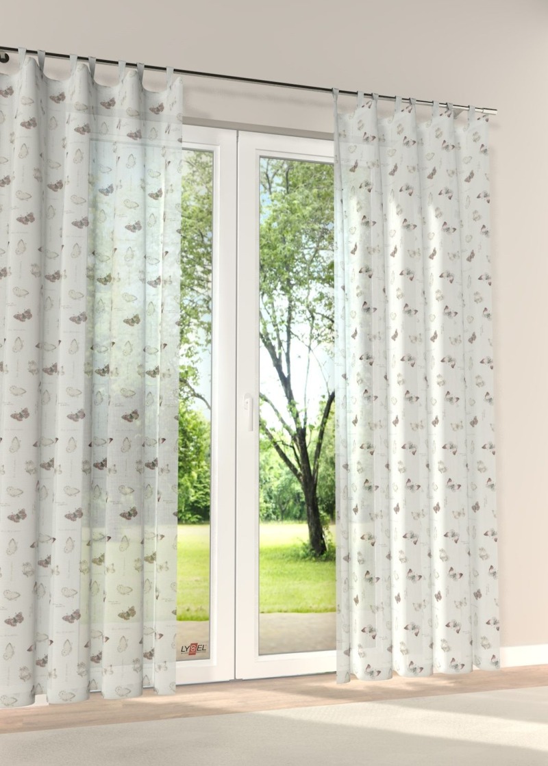 Schlaufenschal Lysel #2T Potosi in rosa-beige