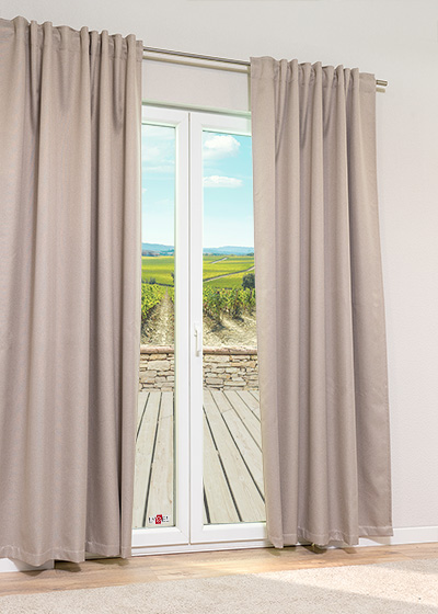 Dekoschal Lysel #1W Missira in Beige