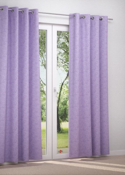 Ösenschal in violett