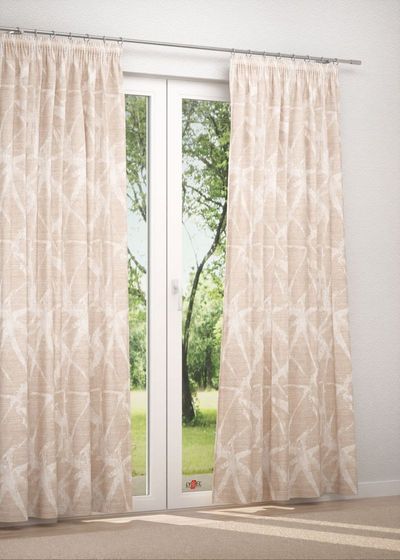 Dekoschal in Beige