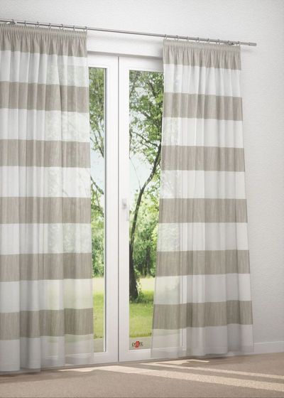 Dekoschal in Beige