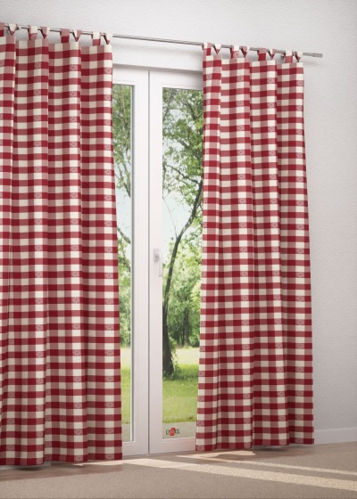 Schlaufenschal in Rot