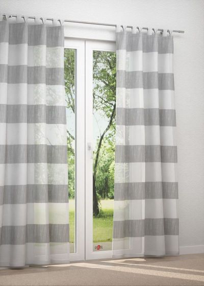 Schlaufenschal in Grau