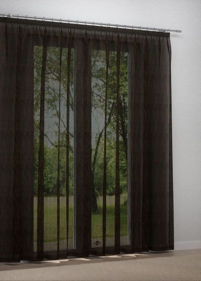 Gardinenstore in Schwarz