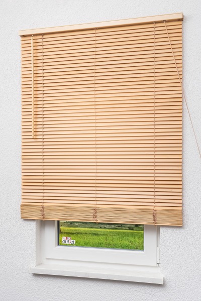 Lysel Outlet - Holzjalousie 25mm Esche #1W