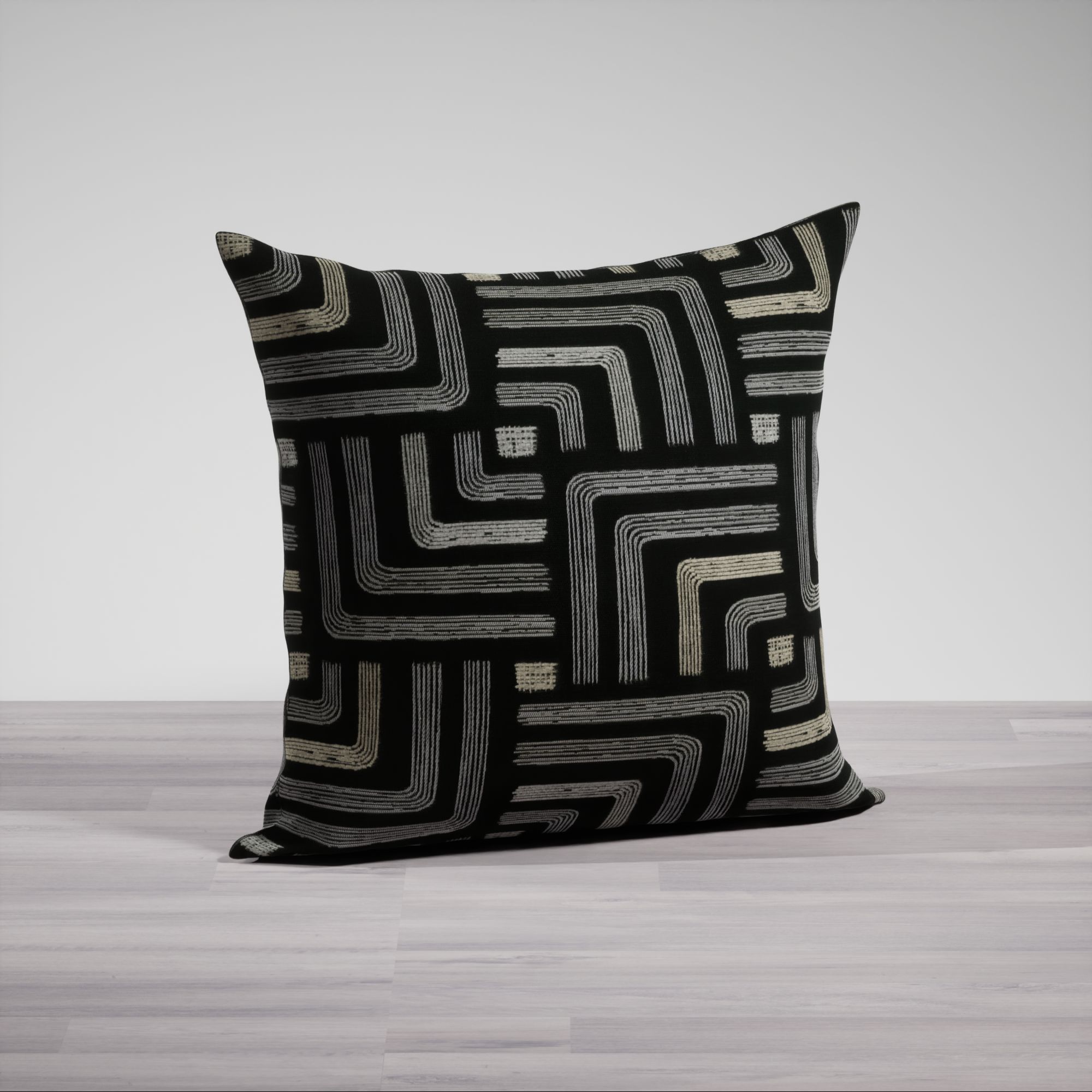 Kissenbezüge Sanzana, LYSEL (1 Stück), HxB 38x38cm, beige, 38 cm x 38 cm