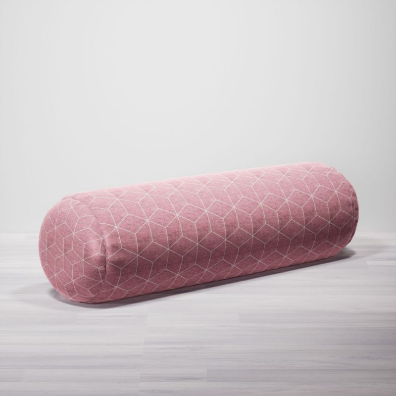 Dekokissen Nackenrolle in rosa