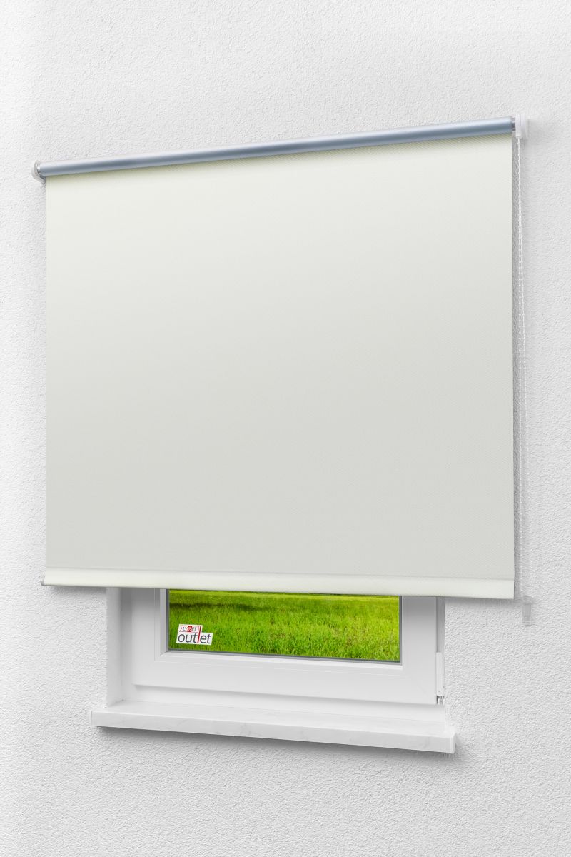 Rollo 60x230cm weiss, Fensterrollo, Verdunkelung blickdicht