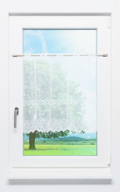 ArtikelbildScheibengardine Lysel - Kleeblatt Design #1W