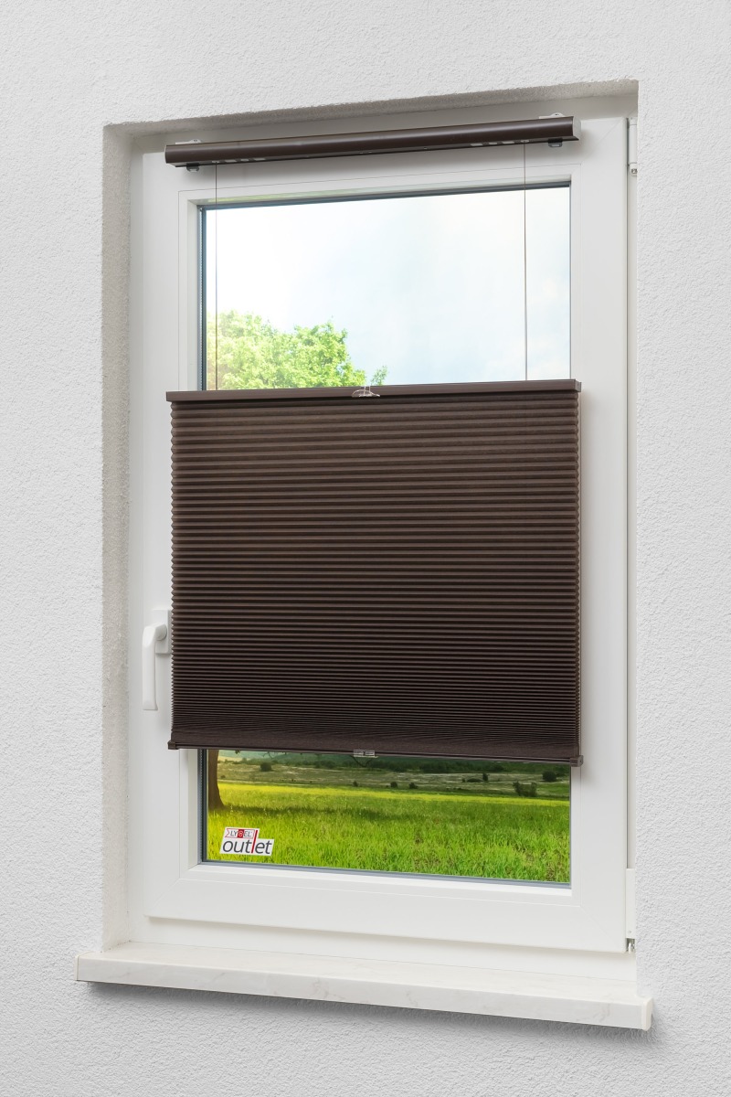 Plissee Klemmfix ohne Bohren 55x160cm Weiß Plissees für Fenster innen ohne  Bohren zum Klemmen Jalousie Blickdicht Sichtschutz Plisee Rollo ohne Bohren