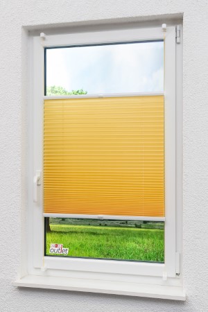 Klemmfix Plissee zum klemmen - bequem an Ihrem Fenster montieren