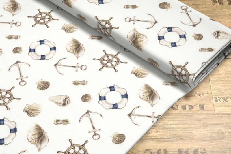 Dekostoff Lysel  Hermoso in beige