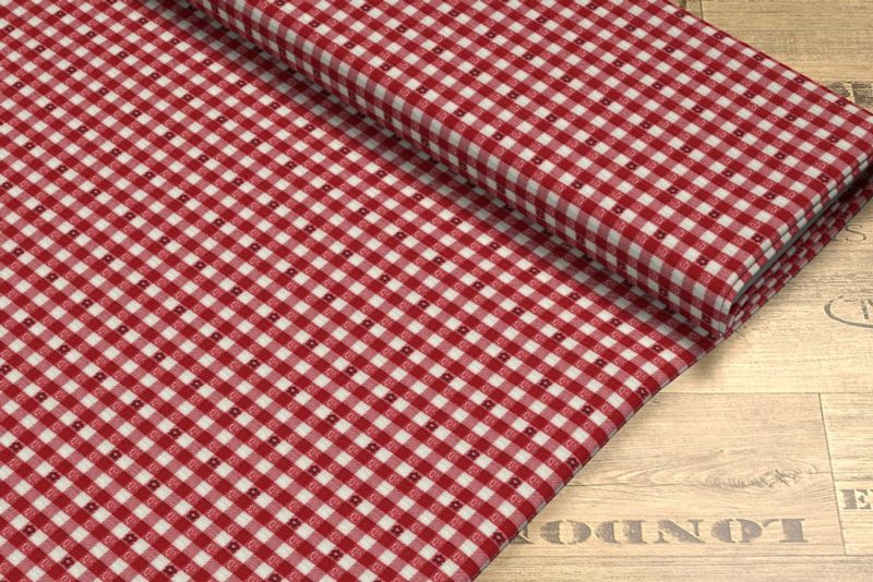 Dekostoff Lysel #2S Juanico in rot