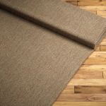 Vorschau Dekostoff Lysel #2S Matomi in jeansblau braunbeige