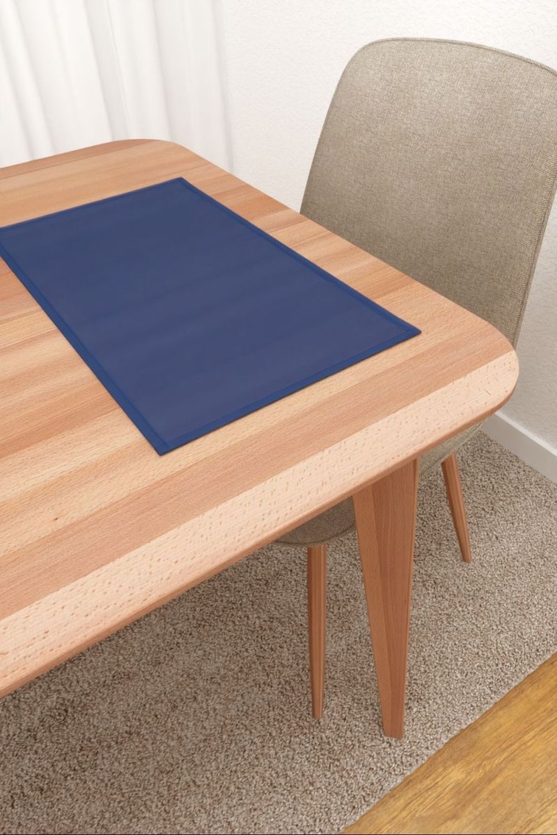 Platzdeckchen in Blau