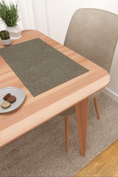 Platzdeckchen Lysel #3J Bocas in graubeige