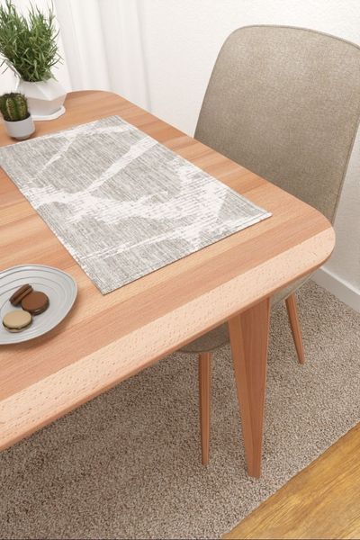 Platzdeckchen Lysel #3J Maipa in Graubeige