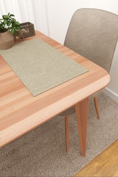 Platzdeckchen Lysel #3J Matomi in graubeige